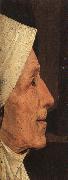 BOSCH, Hieronymus Head of a Woman Spain oil painting artist